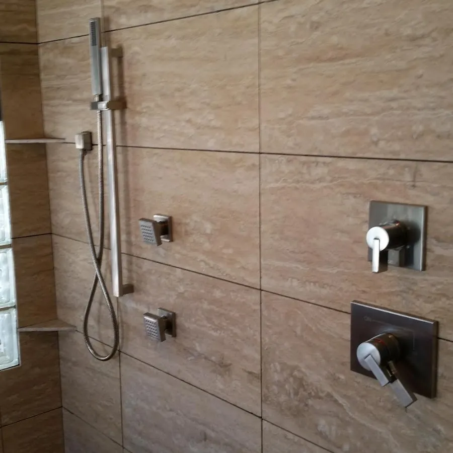 Shower fixture installation for Gas Line Repair in Easton